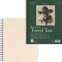 Strathmore Serie 400 Toned Tan Sketch Pad Schetsboek 31 x 23 cm 118 g