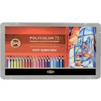 Taidepiste Polycolor Artist's Coloured Pencils Set kleurpotloden Kleur 72 pcs