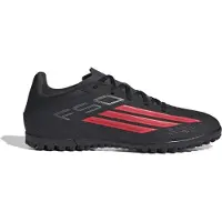 Adidas Voetbalschoen 'F50 CLUB' lichtgrijs / rood / zwart