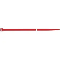 SAPISELCO kabelbinders, L 280 x B 4,5 mm, polyamide 6.6 rood, trekbelasting 220N, inwendig getand, 100 stuks
