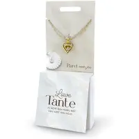 Miko Halsketting met parel | Wensparel | Thema: Tante | Merk: | Kleur: Goud