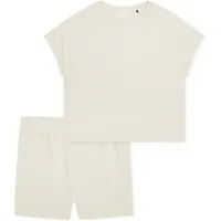 Schiesser Pyjama 'Casual Feel' offwhite