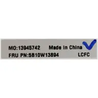 Lenovo 5B10W13894 laptop reserve-onderdeel Batterij