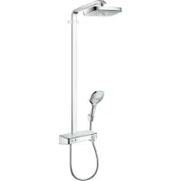 Hansgrohe Raindance Select E - Showerpipe 300 doucheset met thermostaat, 2jet, EcoSmart 9l/min, chroom 27283000