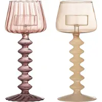Creative Collection Daze kandelaar roze set van 2 stuks