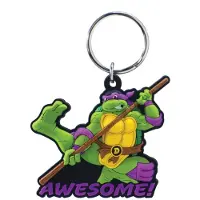 Monogram Int. Teenage Mutant Ninja Turtles Soft Touch PVC Bag Clip Donatello