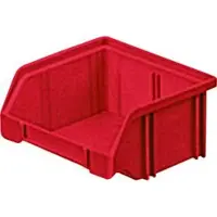 LA-KA-PE Magazijnbak | L85/65xB105xH45 mm | PS rood | 50 stuks - LK5 ROT LK5 ROT