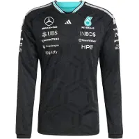 Adidas Tricot 'Mercedes-Amg Petronas Formula 1 Team Authentic' lichtblauw / zwart / wit