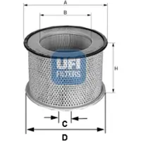 Ufi Luchtfilter 27.C68.00
