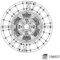 FEBI BILSTEIN 196927 Koppelingsplaat