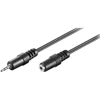 Goobay Jack verlengkabel - Jack 2,5 mm Stereo male naar Jack 2,5 mm Stereo fe