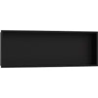 Hansgrohe Wandniche XTRASTORIS, origineel model met frame, 300x900x100mm, matzwart. Afmetingen: 300 x 900 x 100 mm, matzwart