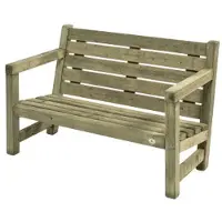 Talen Buitenmeubelen Loungebank tweezits 135 cm