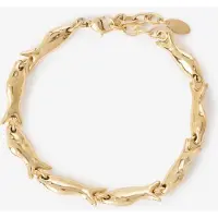 Sissy-Boy Gold plated small armband vis
