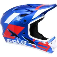 Evolve Storm Integral Helm Blauw/Rood/Wit || Maat: L (59-60 cm)