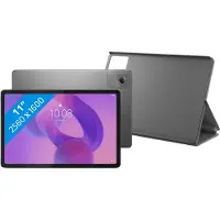 Lenovo Idea Tab 11 inch 256GB Wifi Grijs met Stylus + Book Case Grijs
