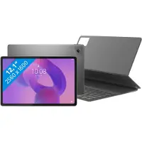 Lenovo Idea Tab Plus 12,1 inch 256GB Wifi Grijs met Stylus + Toetsenbord Hoes AZERTY