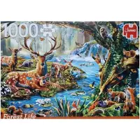 Jumbo Puzzel Forest Life 1000 stukjes