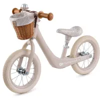 Kinderkraft RAPID 2 Loopfiets - Voor Kinderen vanaf 2 Jaar - Verstelbaar Zadel, Licht Magnesium Frame, Lekvrije EVA-banden - Whisper Dune