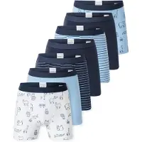 Schiesser Onderbroek '95/5' blauw / lichtblauw / wit