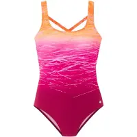 LASCANA Badpak oranje / fuchsia / lichtroze
