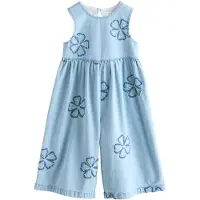 Next Overall blauw denim / donkerblauw / lichtgroen