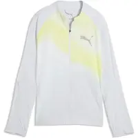 Puma Sportjas geel / zilvergrijs