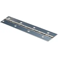 Seachoice Continuous Hinge Zilver 38 mm x 3.5 m