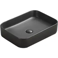 Mexen Vena opzetwastafel 50 x 37 cm, zwart mat - 22195085