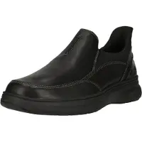 Clarks Instapper Men Mullan Step Black Leather-Schoenmaat 42