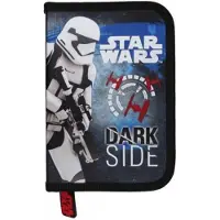 St. Majewski St.Majewski Star Wars etui zonder accessoires - 1 rits - 2 verlengstukken - zwart met blauw - Dark Side opvouwbaar