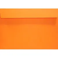 Netuno Gladde oranje enveloppen A5 - 162 x 229 mm - C5 - 20 stuks - HK zelfklevend met plakstrip - 120 gram - Design -