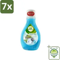 Air Wick 7 x – Luchtverfrisser – Actieve Wiek Fresh Water – 375 ml - Grootverpakking - Luchtverfrisser - Frisse Geur - Actieve Wiek - Watergeur - Geurneutralisatie