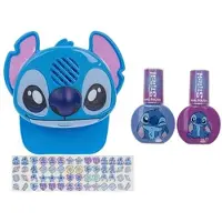 Disney Stitch Nageldroger met 2 Nagellakken & Stickers – Blauw en Paars – Kinder Nagelstudio Set – Nagellak – Leuk Cadeau voor Sinterklaas & Kerst