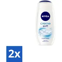 Nivea – Douchegel – Creme Soft – 750 ml - Voordeelverpakking - 2 stuks
