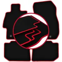 Carlux -RED automatten voor: Subaru Impreza V hatchback, stationwagen (2016-)