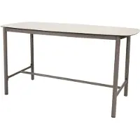 4 Seasons Outdoor High Diningtafel Manolo 90 180 Terre 4SO Printed Keramiek Tafel Buiten Hoog