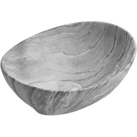Mexen Elza opbouw wastafel 40 x 33 cm, grijze steen - 21014096