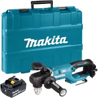 Makita DDA 450 G1K Accu haakse boormachine 18 V 70 Nm borstelloos + 1x accu 6.0 Ah + koffer - zonder lader