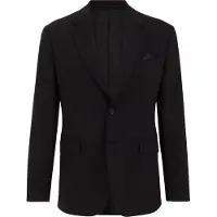 Van Gils - Heren Premium Slim fit blazer van wolmix - Slim Fit - Zwart - Maat: 46