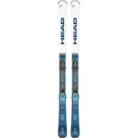 Head - Packs (ski's & bindingen) - Wc Rebels Xr + Pr 10 Gw Promo voor Unisex van Hout - Maat 170 cm - Wit,Blauw