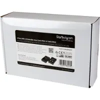 StarTech.com USB 2.0 extender - STARTECH - 4 poorten - RJ45 Ethernet extender - 50 m - Staal