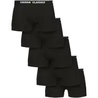 Urban Classics Boxershorts zwart / wit