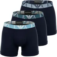 Emporio Armani Boxershorts blauw / nachtblauw / donkerblauw / grijs