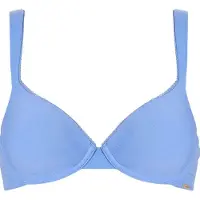 Livera Bra Tshirt Lindsey Zigzag Cornflower Blue Maat: D70 | BH's Outlet | Dames | Blauw