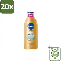 Nivea 20 x – Bodymilk – Winter Moment – 400 ml - Grootverpakking - Winterbodymilk - Winterverzorging - Huidverzorging - Hydratatie - Sheaboter