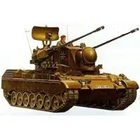 Tamiya Modelbouwpakket Militaire voertuigen - 35099 BW Flak-Panzer Gepard with 1 Figure Plastic - 1:35 - Modelbouw