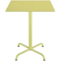 Houe PICO tuintafel vierkant 4-poots onderstel Lemon Zest