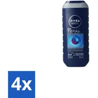 Nivea Men Douchegel Total Relax 250 ml - Voordeelverpakking - 4 stuks