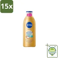 Nivea 15 x – Bodymilk – Winter Moment – 400 ml - Grootverpakking - Winterbodymilk - Winterverzorging - Huidverzorging - Hydratatie - Sheaboter